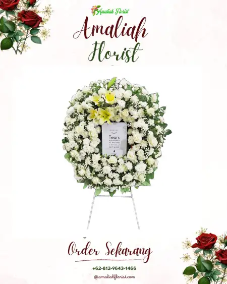 Krans Bunga Duka Bumi Dipasena Mulya